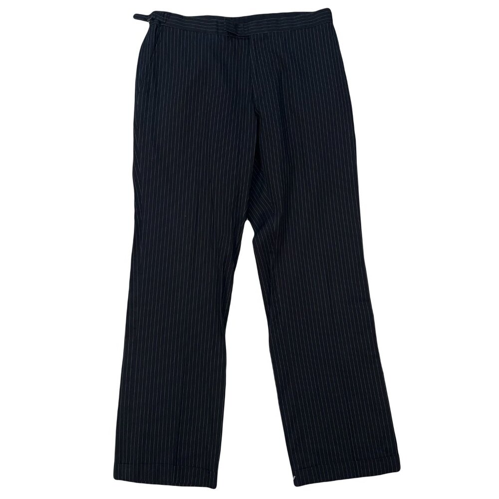 Ralph Lauren Pinstripe Wool Trousers
